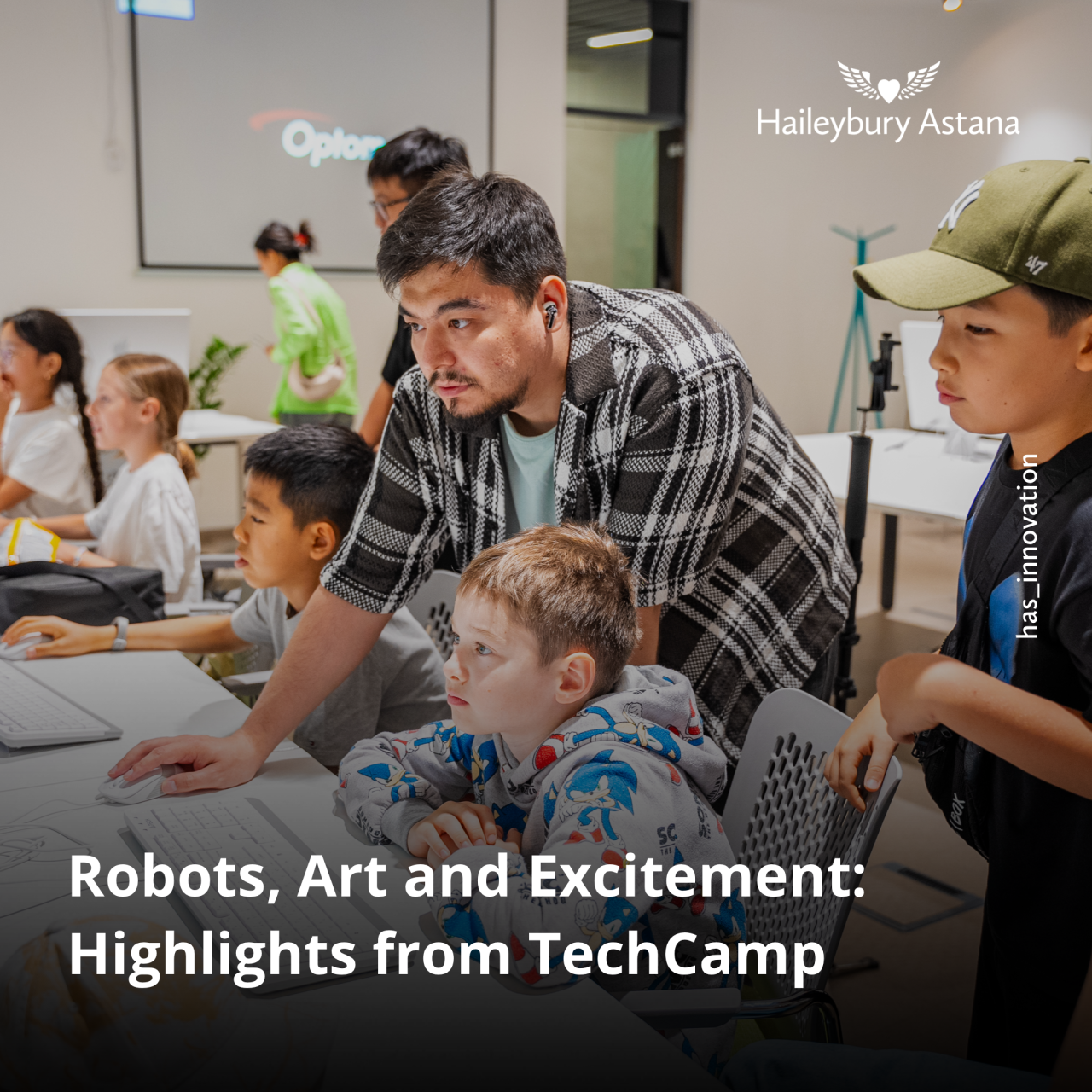 Robots, Art and Excitement: highlights from TechCamp